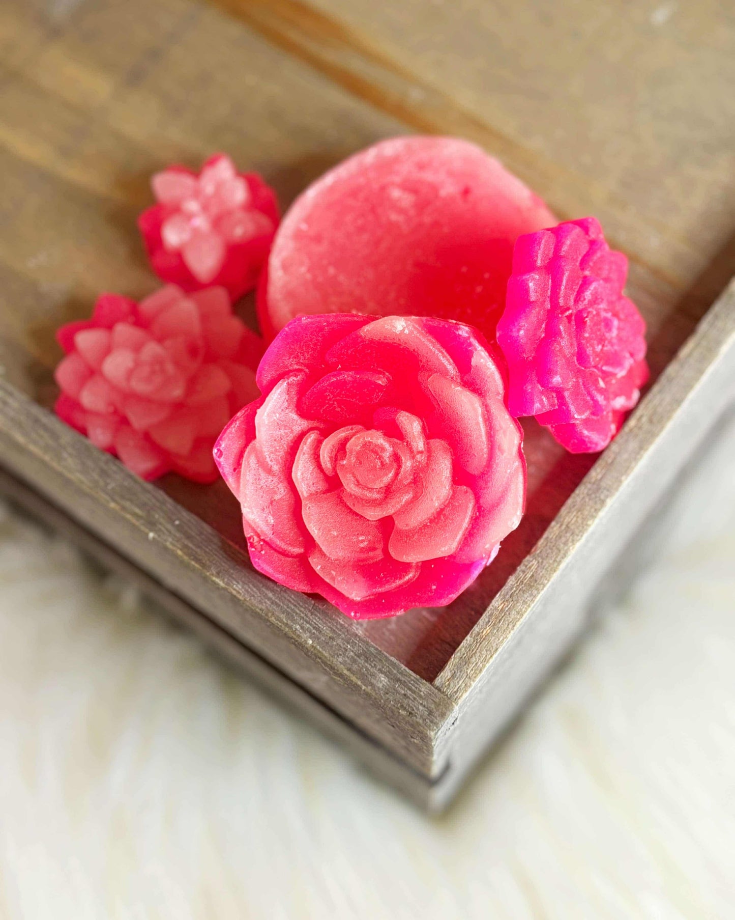 Rose Cake Wax Melts