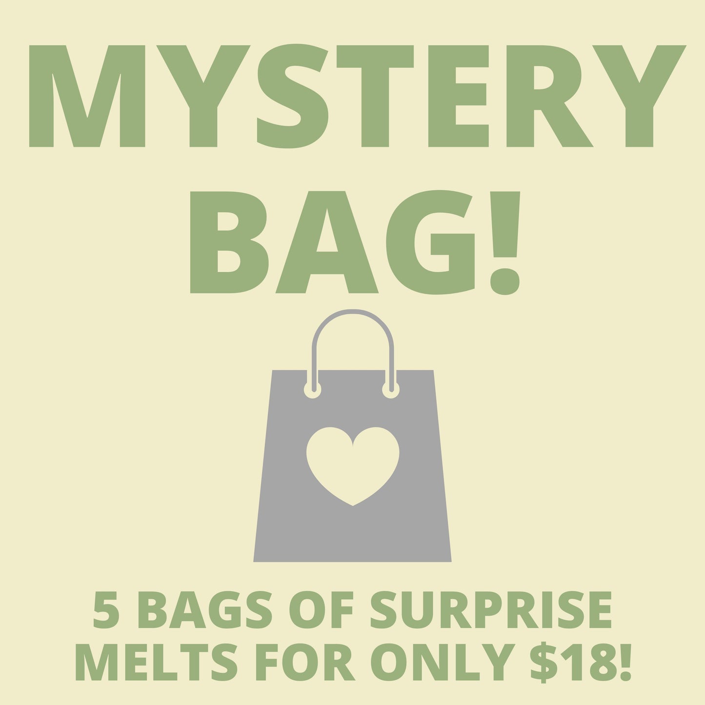 Wax Melt Mystery Bag